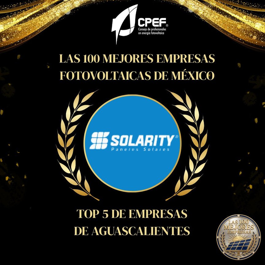 Top 100 Empresas Fotovoltaicas de México